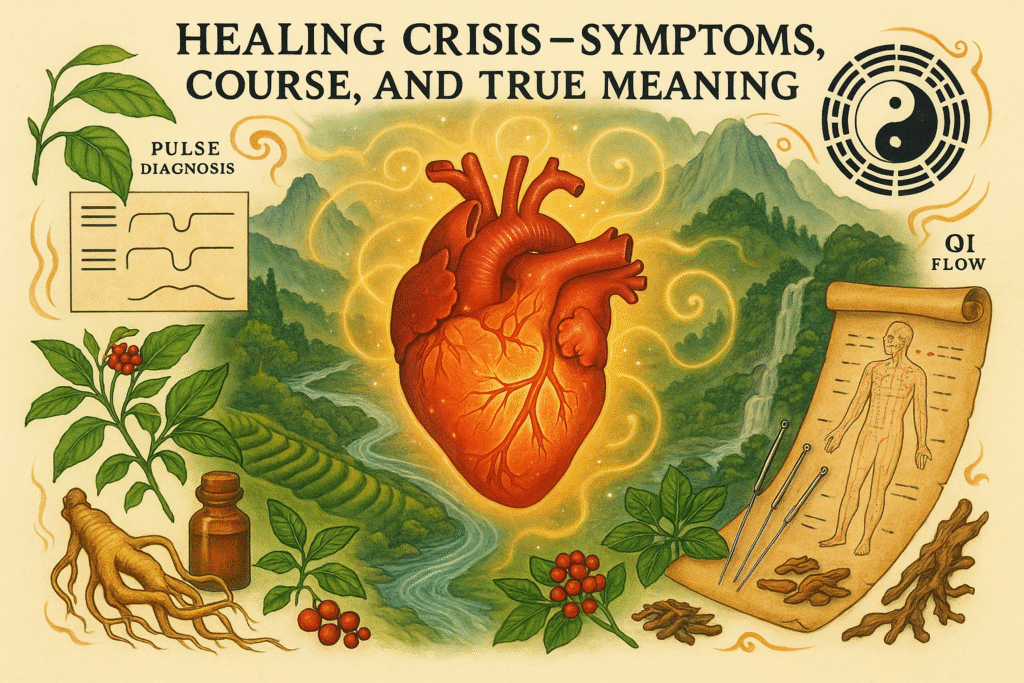 Healing crisis: emotional and physical symptoms on the path to wellness