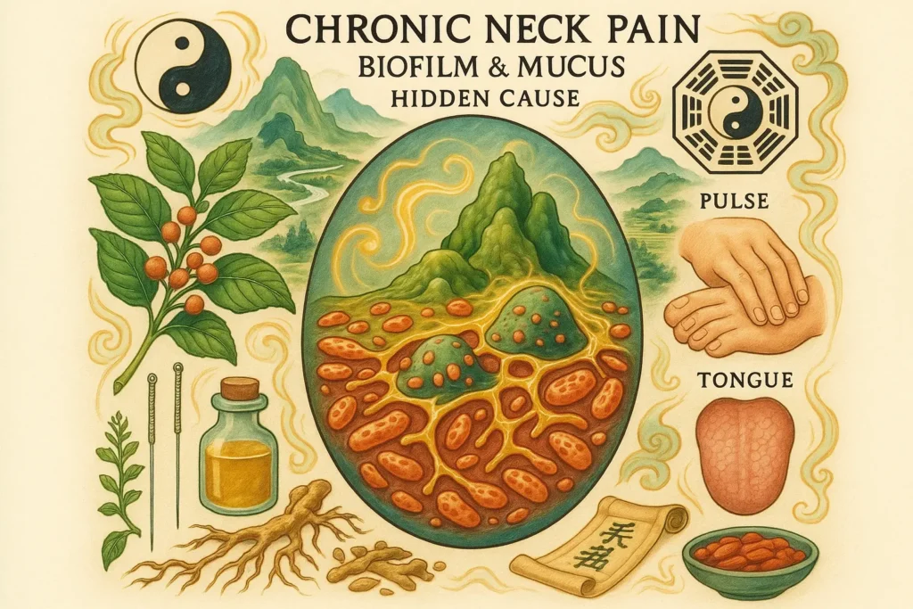 Chronic neck pain, biofilm and mucus – hidden root causes