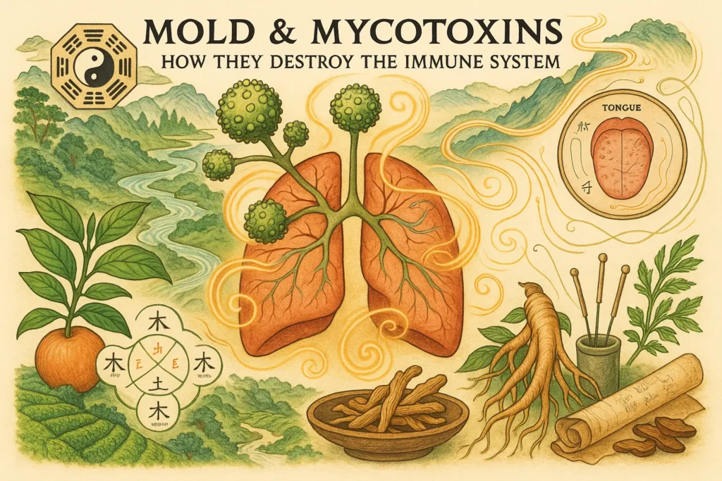 Research and symptoms: how mold and mycotoxins damage the immune system