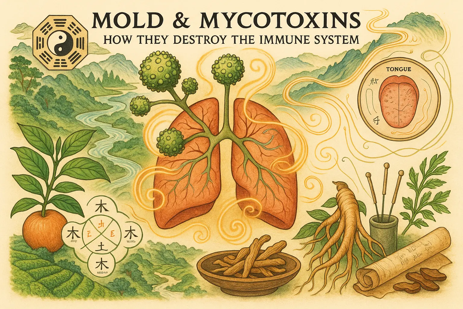 Research and symptoms: how mold and mycotoxins damage the immune system