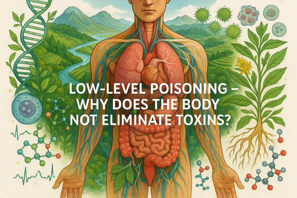 Symptoms and mechanisms of low-level poisoning in the body