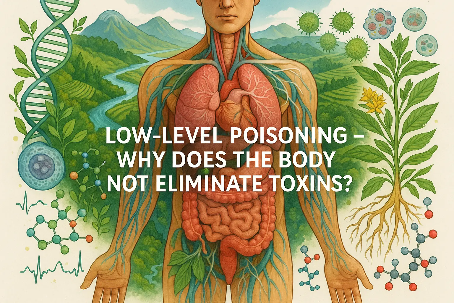 Symptoms and mechanisms of low-level poisoning in the body